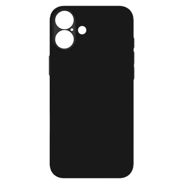 PCH sort silikone cover til Apple iPhone 16 Plus