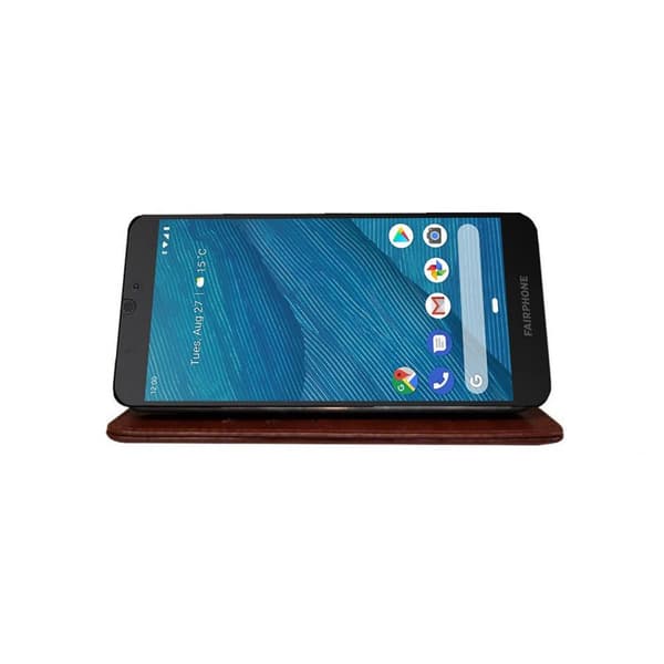 Wallet cover 3-kort til Fairphone 3 - Brun