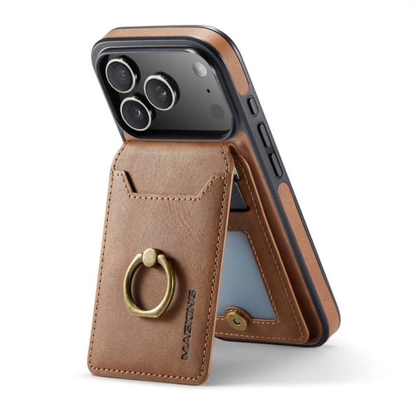 DG-Ming Magking K1 2i1 deksel til Apple iPhone 17 Pro Max - Brun