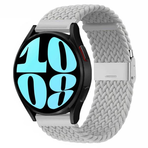 Flettet Elastisk urrem til Samsung Galaxy Watch 6 (40mm) - Stone