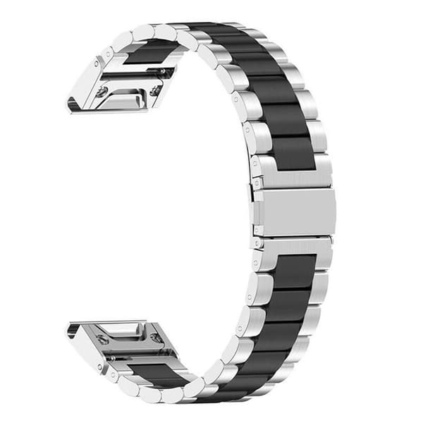 Rustfritt stål klokkereim til Garmin Instinct 3 (45mm) -