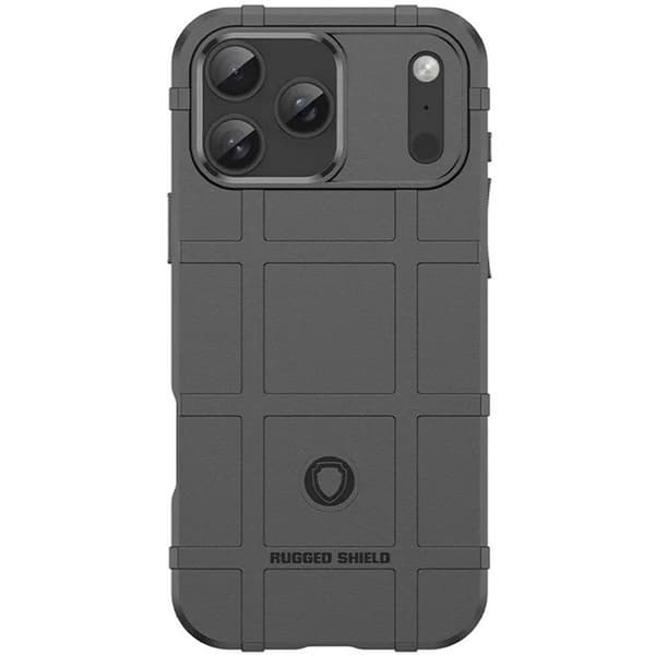 Rugged Shield deksel til Apple iPhone 18 Pro Max - Svart