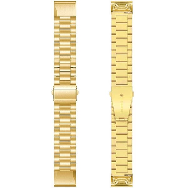 Rustfrit stÃ¥l urrem til Garmin Tactix Delta - Guld