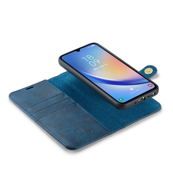 Wallet DG-Ming 2i1 til Samsung Galaxy A55 - Blå