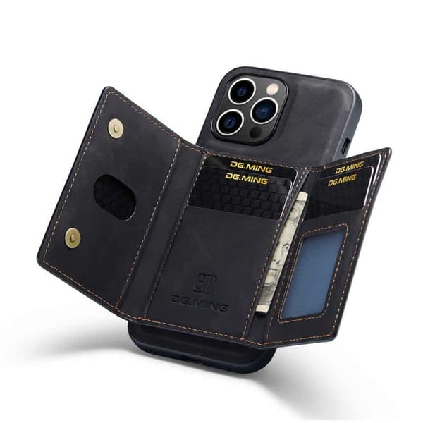 DG-Ming M2 cover til Apple iPhone 15 Pro - Sort