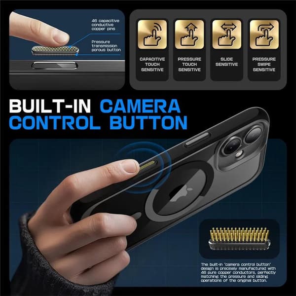 SUPCASE UB Mag cover til Apple iPhone 16 - Sort