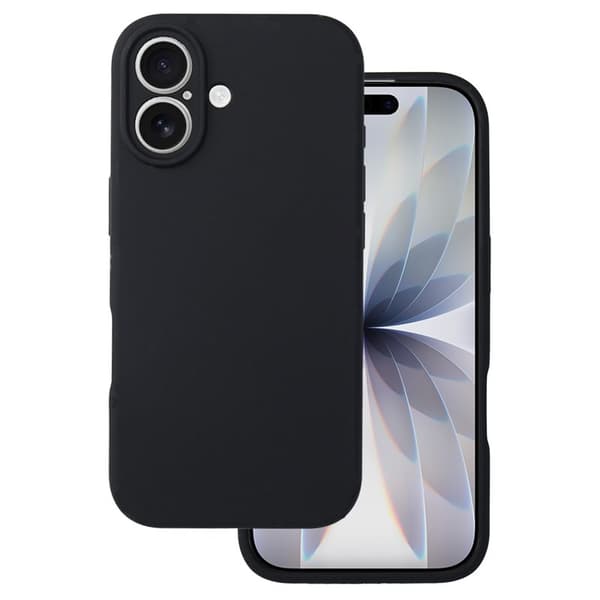 Silicone Lite Case til Apple iPhone 17 - Onyx black