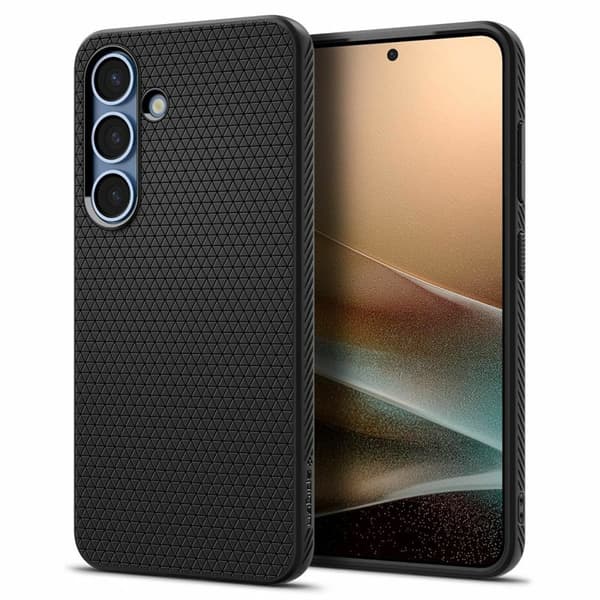 Spigen Liquid Air cover til Samsung Galaxy S25 - Sort