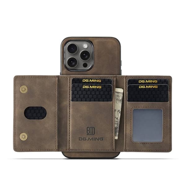 DG-Ming M2 deksel til Apple iPhone 16 Pro - Coffee