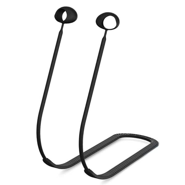 Silikonesnor Neckband til Samsung Galaxy Buds 2 - Sort