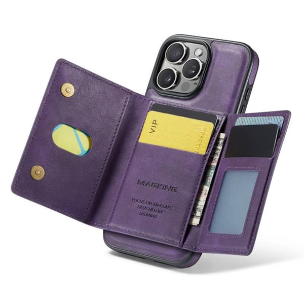 DG-Ming Magking K2 2i1 cover til Apple iPhone 16 Pro Max - Lilla