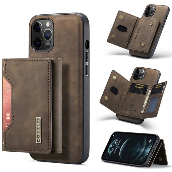 DG-Ming M2 deksel til Apple iPhone 12 Pro - Coffee