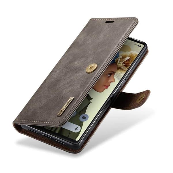 Wallet DG-Ming 2i1 til Google Pixel 6 Pro - Grå