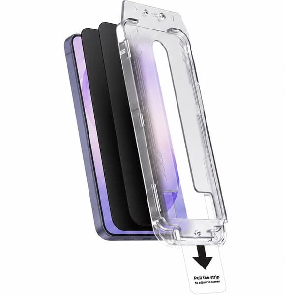 2-kpl Privacy 6D lasinen näytönsuoja Easy Fit FP Samsung Galaxy
