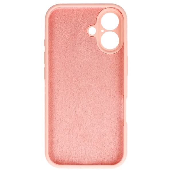 Silicone Lite Case til Apple iPhone 16 - Peach