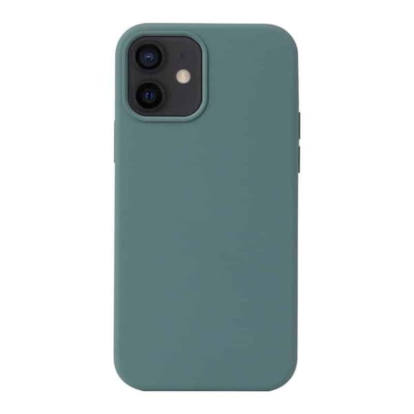 Liquid silikonisuoja Apple iPhone 12 - Pine Green