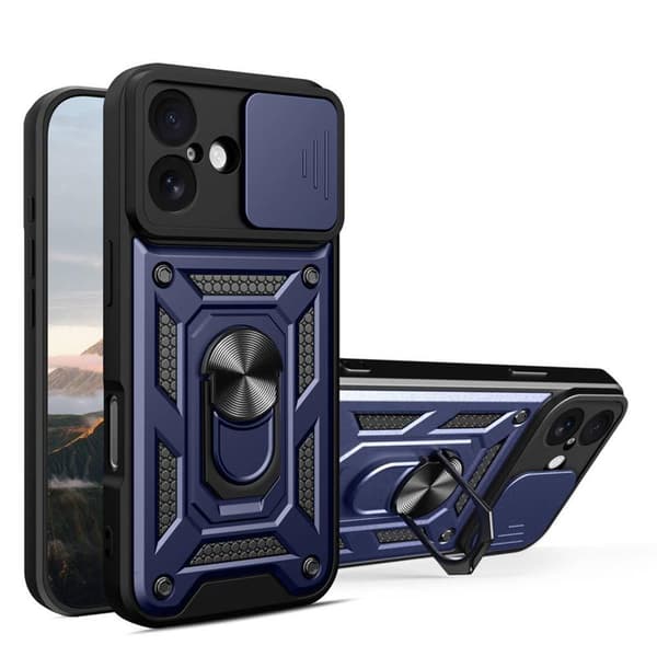 Jazz 3i1 cover til Apple iPhone 17 - Blå