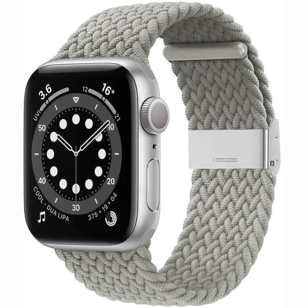 Flettet Urrem til Apple Watch 6 (40mm) - Stone