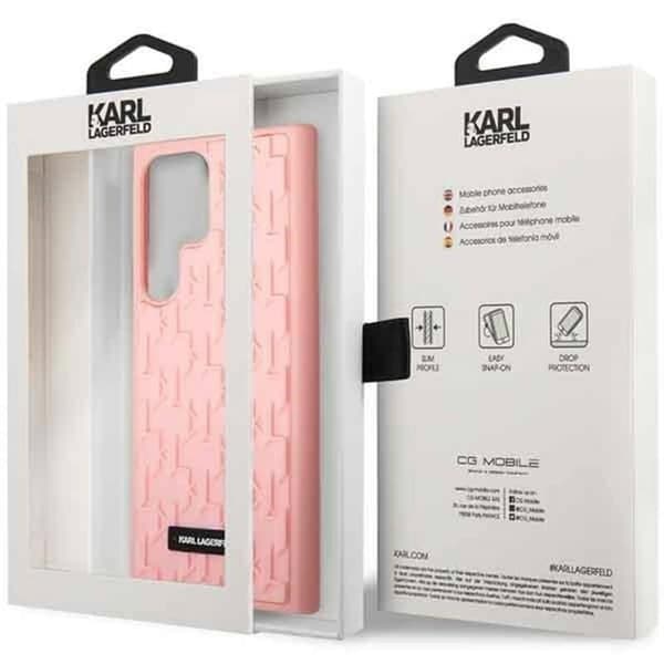 Karl Lagerfeld 3D monogram til Samsung Galaxy S23 Ultra -