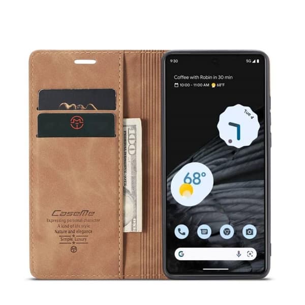 CaseMe mobildeksel 013 til Google Pixel 8 - Brun