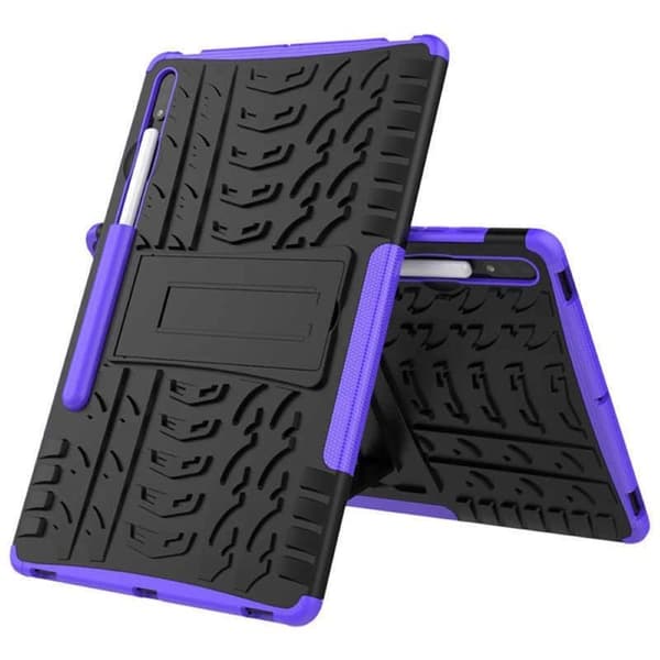 Tabletcover med stativ til Samsung Galaxy Tab S7 FE - Lilla
