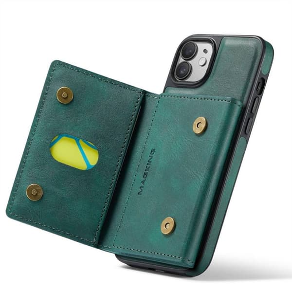 DG-Ming Magking K2 2i1 deksel til Apple iPhone 12 - Petrol