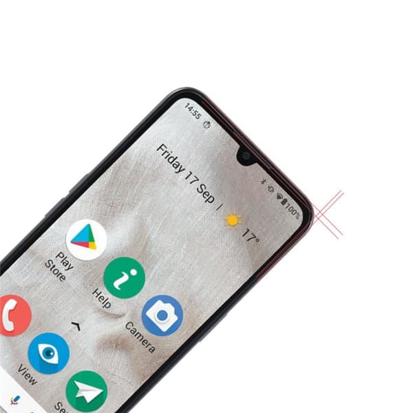 2-Kpl Näytönsuoja 3D Pehmeä HydroGel Doro 8110
