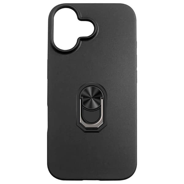 TPU ringcover til Apple iPhone 17 - Sort