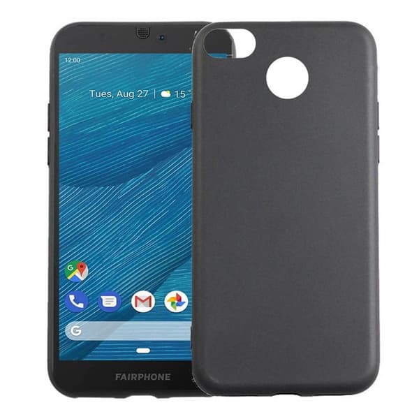 Silikondeksel til Fairphone 3 - Svart