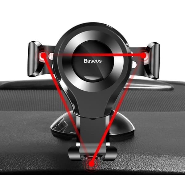 BASEUS Gravity Osculum Bilholder - Sort