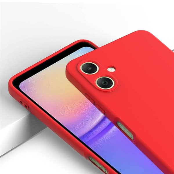 Liquid silikondeksel til Samsung Galaxy A07 4G - Rød