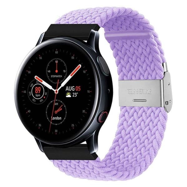 Flettet Elastisk urrem til Samsung Galaxy Watch Active 2 (44mm)