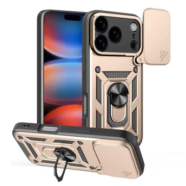 Jazz 3i1 deksel til Apple iPhone 17 Pro - Gull