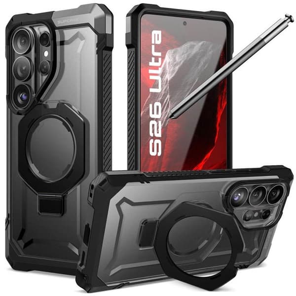 SUPCASE UB Grip Pro deksel til Samsung Galaxy S26 Ultra - Black
