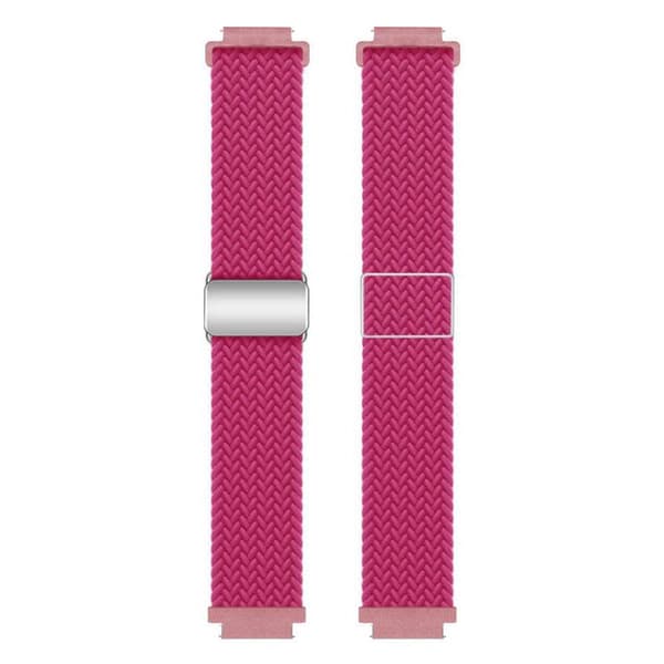 Flettet magnetisk urrem til Garmin Venu 4 (41mm) - Raspberry