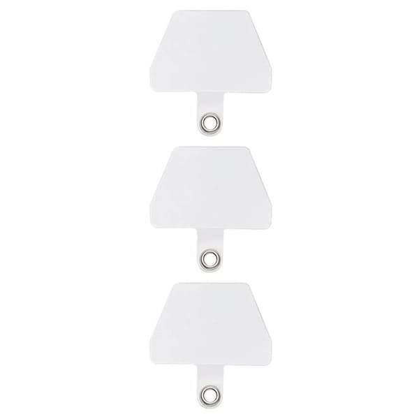3-pack fästbricka - Transparent