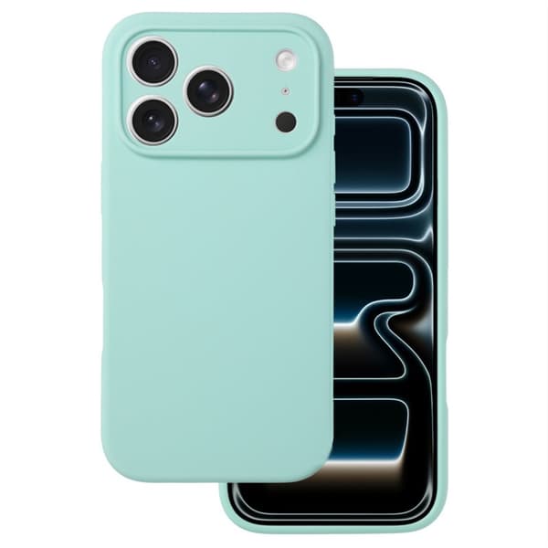 Silicone Lite Case till Apple iPhone 17 Pro - Mint green