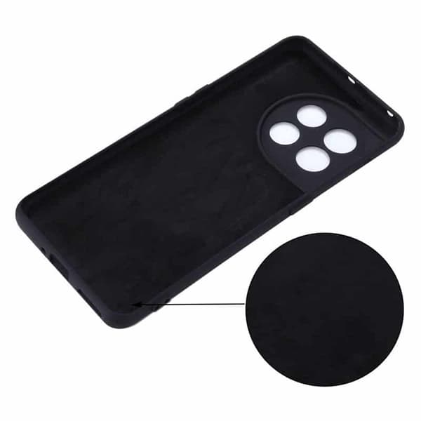 Liquid silikondeksel til OnePlus 11 - Svart