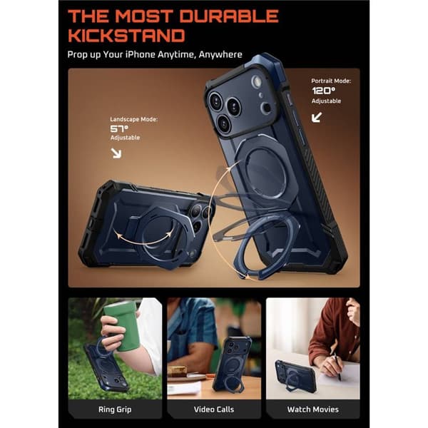 SUPCASE UB Grip kuori Apple iPhone 17 Pro Max - Azure