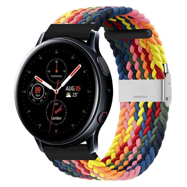 Flettet Elastisk urrem til Samsung Galaxy Watch Active 2 (44mm)
