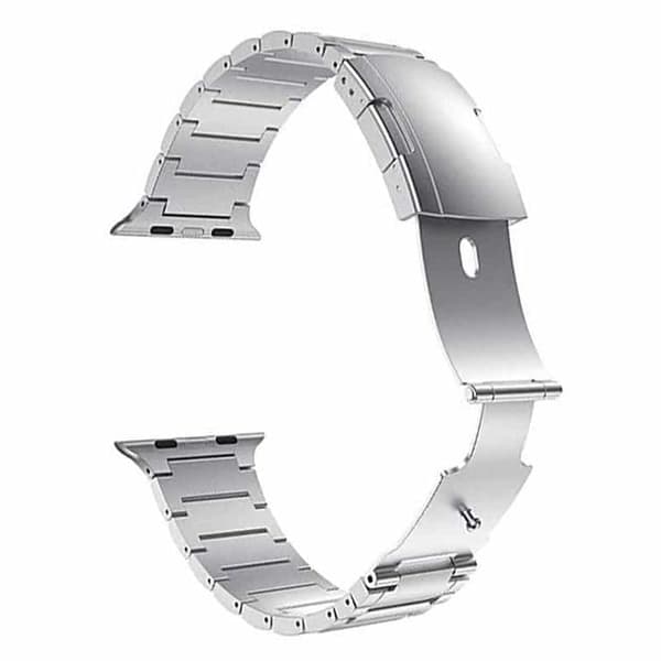 BEAD Titanium urrem til Apple Watch 9 (45mm) - SÃ¸lv