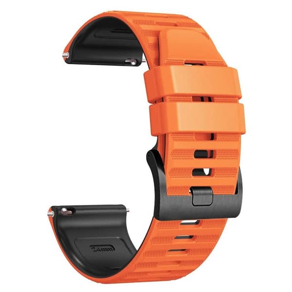 Twin Urrem til Garmin Venu X1 - Orange black