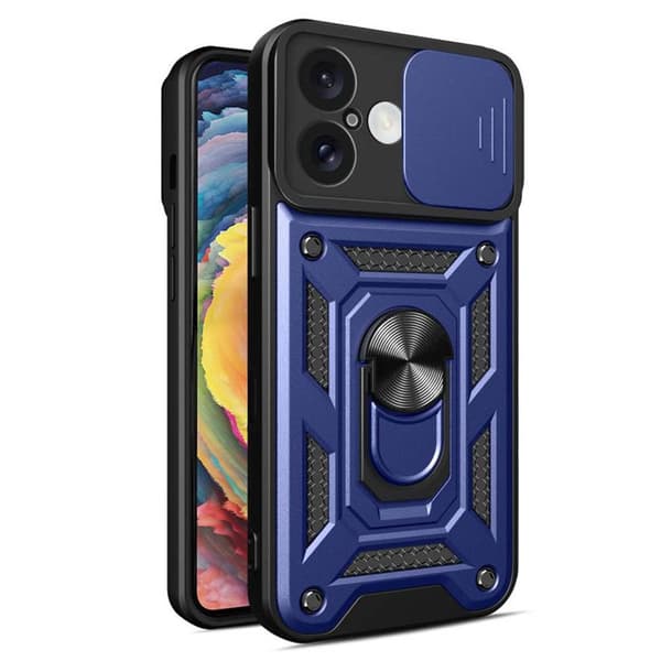 Jazz 3i1 cover til Apple iPhone 16 Plus - BlÃ¥