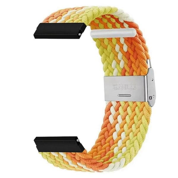 Flettet Elastisk urrem til Realme Watch S - Gradientorange
