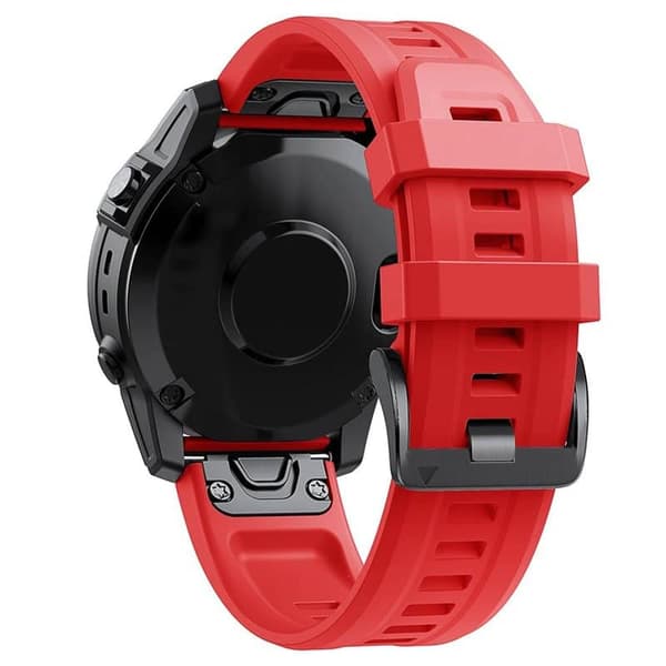 Sport urrem til Garmin Fenix 7S - rød