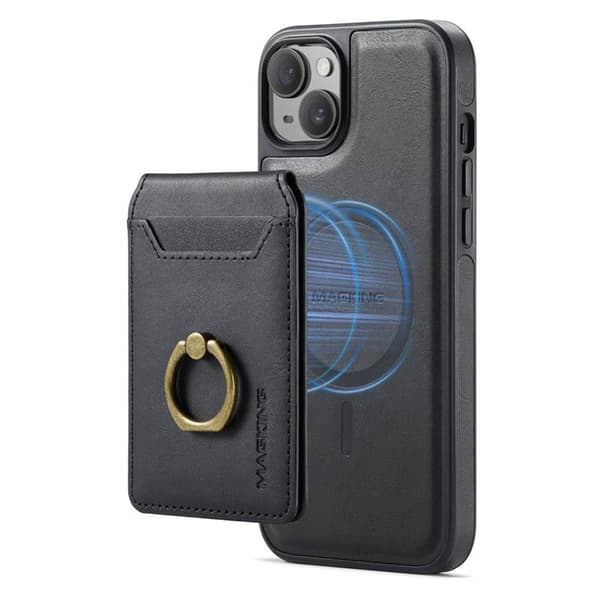 DG-Ming Magking K1 2i1 cover til Apple iPhone 13 - Sort