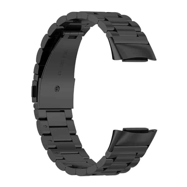 Kellon ranneke ruostumatonta terÃ¤stÃ¤ Fitbit Charge 5 - Musta