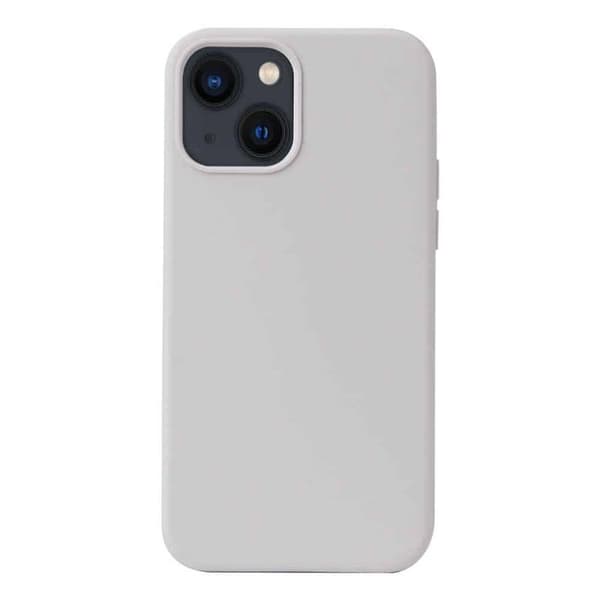 Liquid silikon deksel til Apple iPhone 15 Plus - Summit White