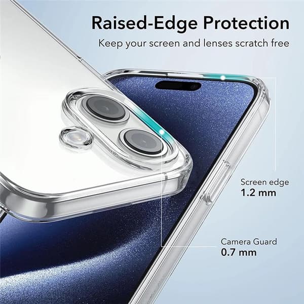 Silikondeksel gjenomsiktig til Apple iPhone 16