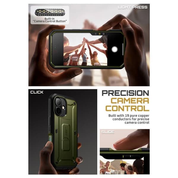 SUPCASE UB Pro cover til Apple iPhone 17 - Guldan
